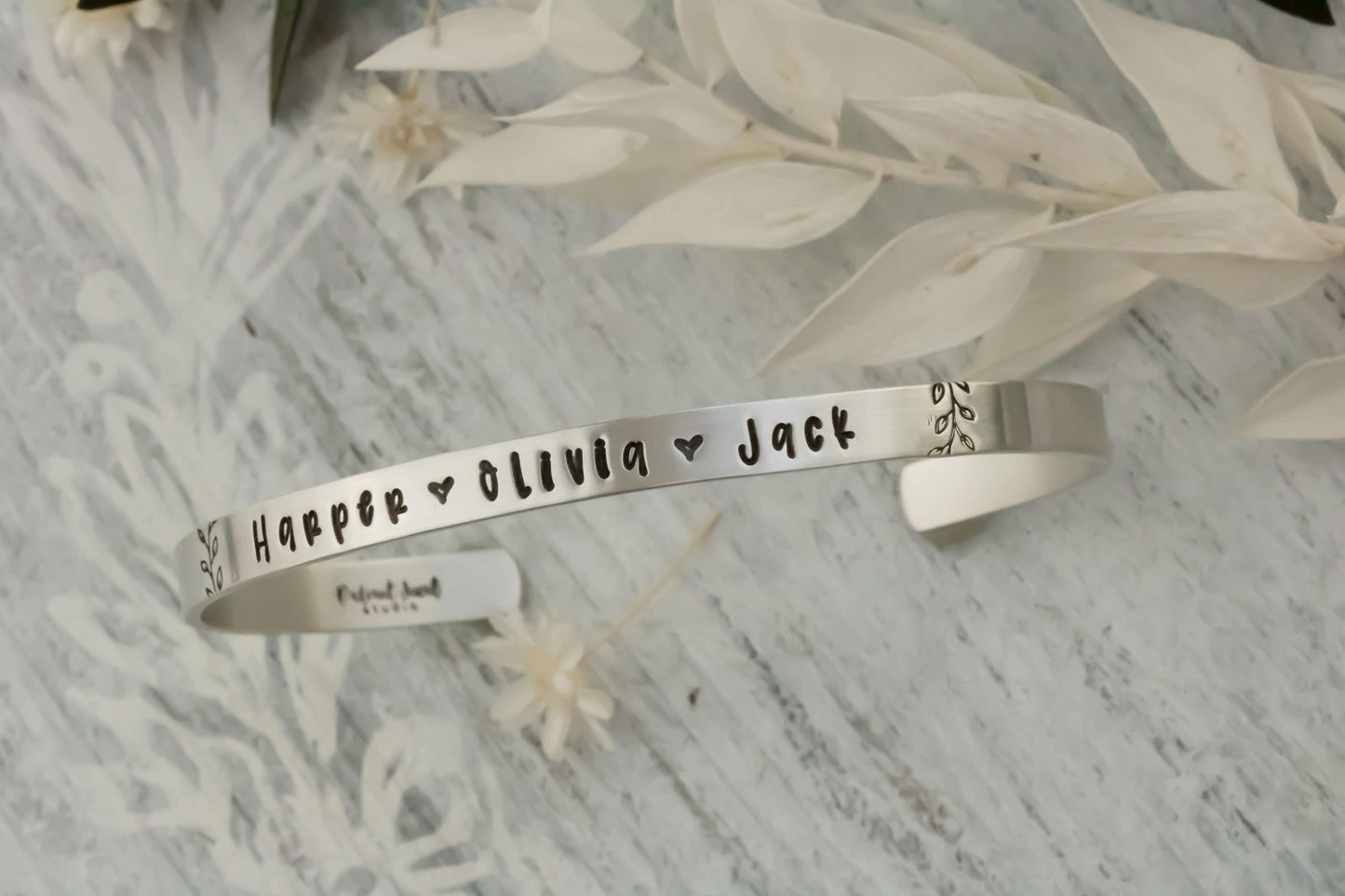 Sterling Silver Custom Name Bracelet ♡