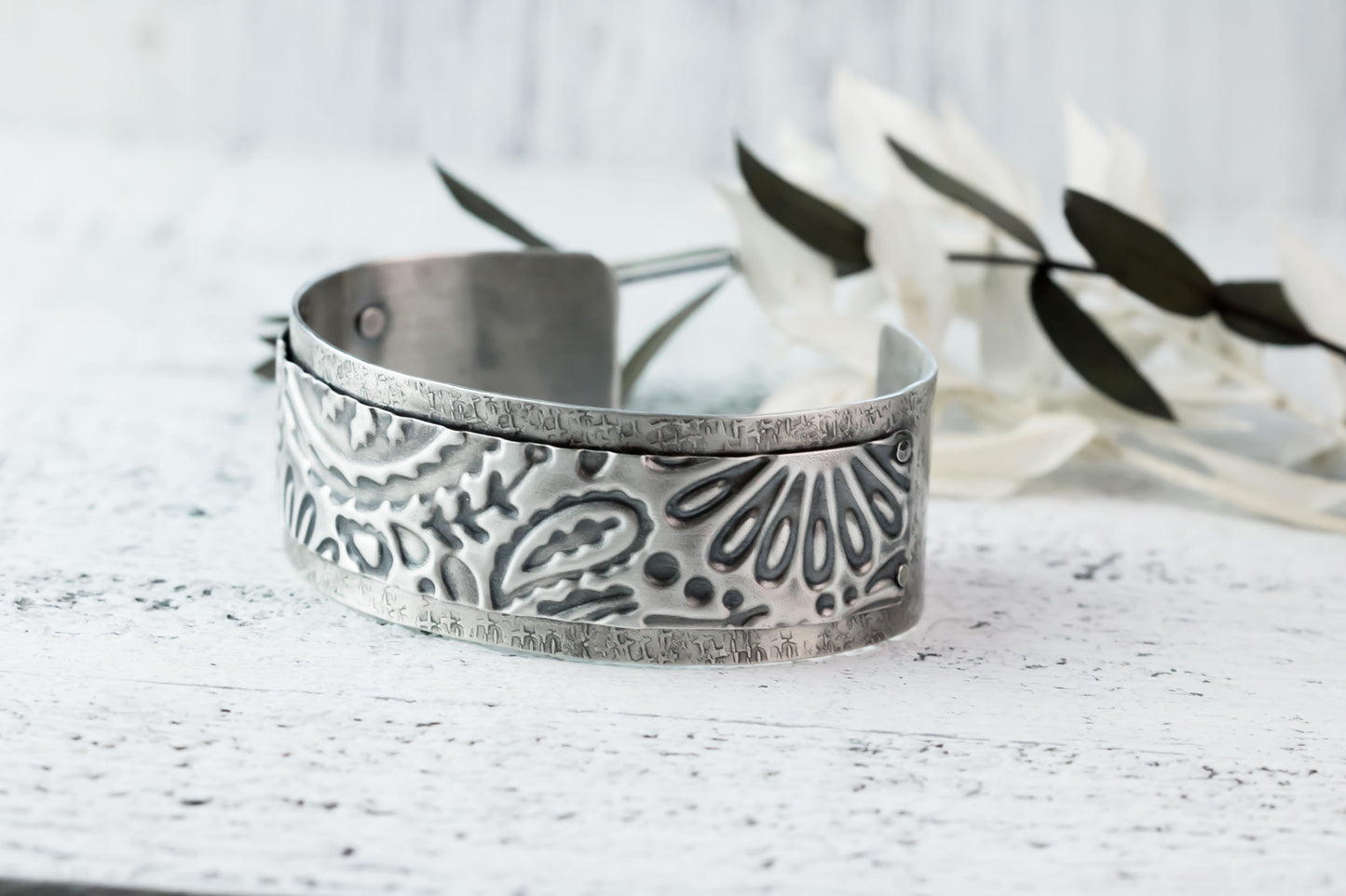 Wide Silver Cuff Bracelet, Sterling Silver Bracelet Cuff, Silver Bracelet Cuff Silver Bracelet Women, Statement Bracelet, Hammered Cuff