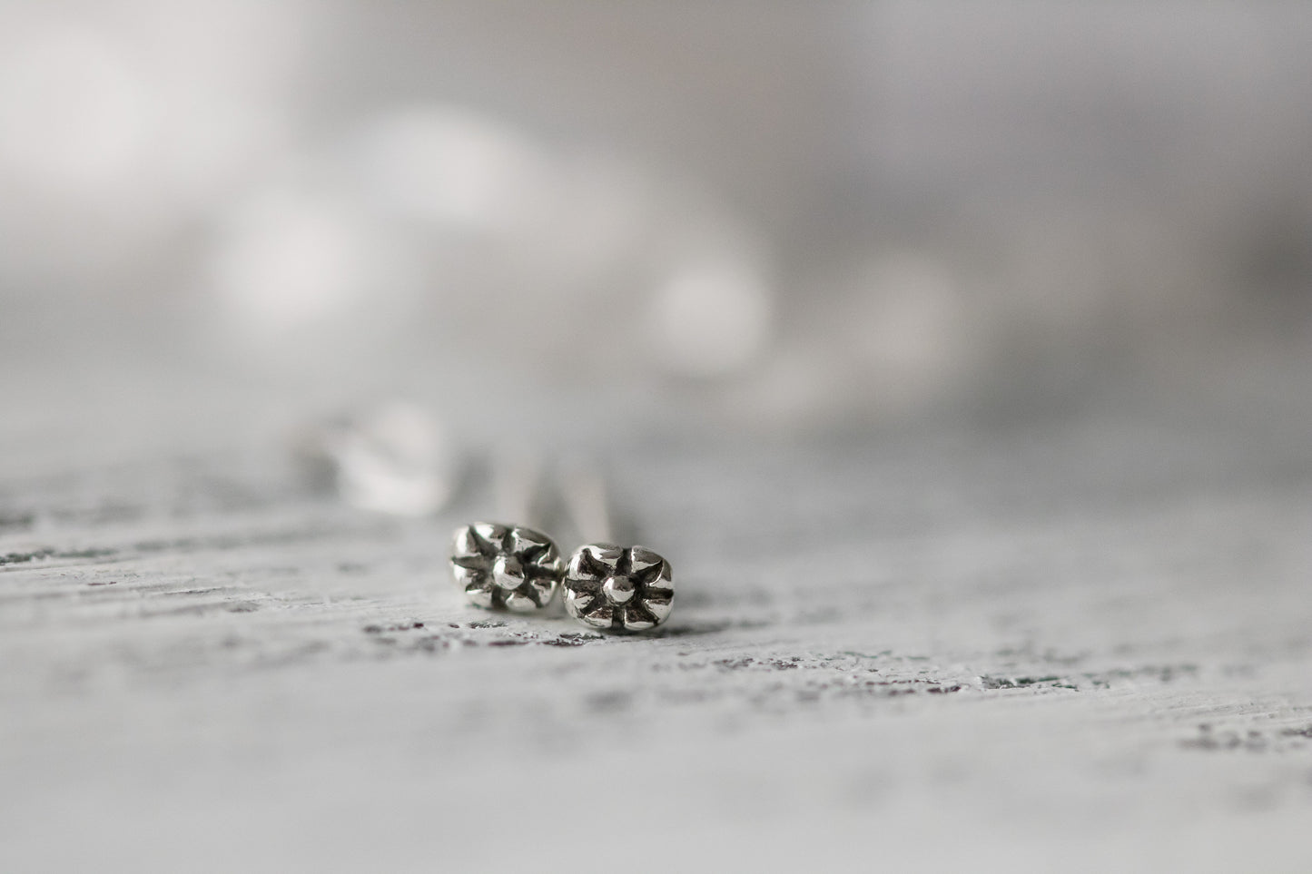 Sterling Silver Daisy Earrings, Daisy Stud Earrings, Daisy Post Earring, I Pick You Flower Earrings, Tiny Daisy Studs