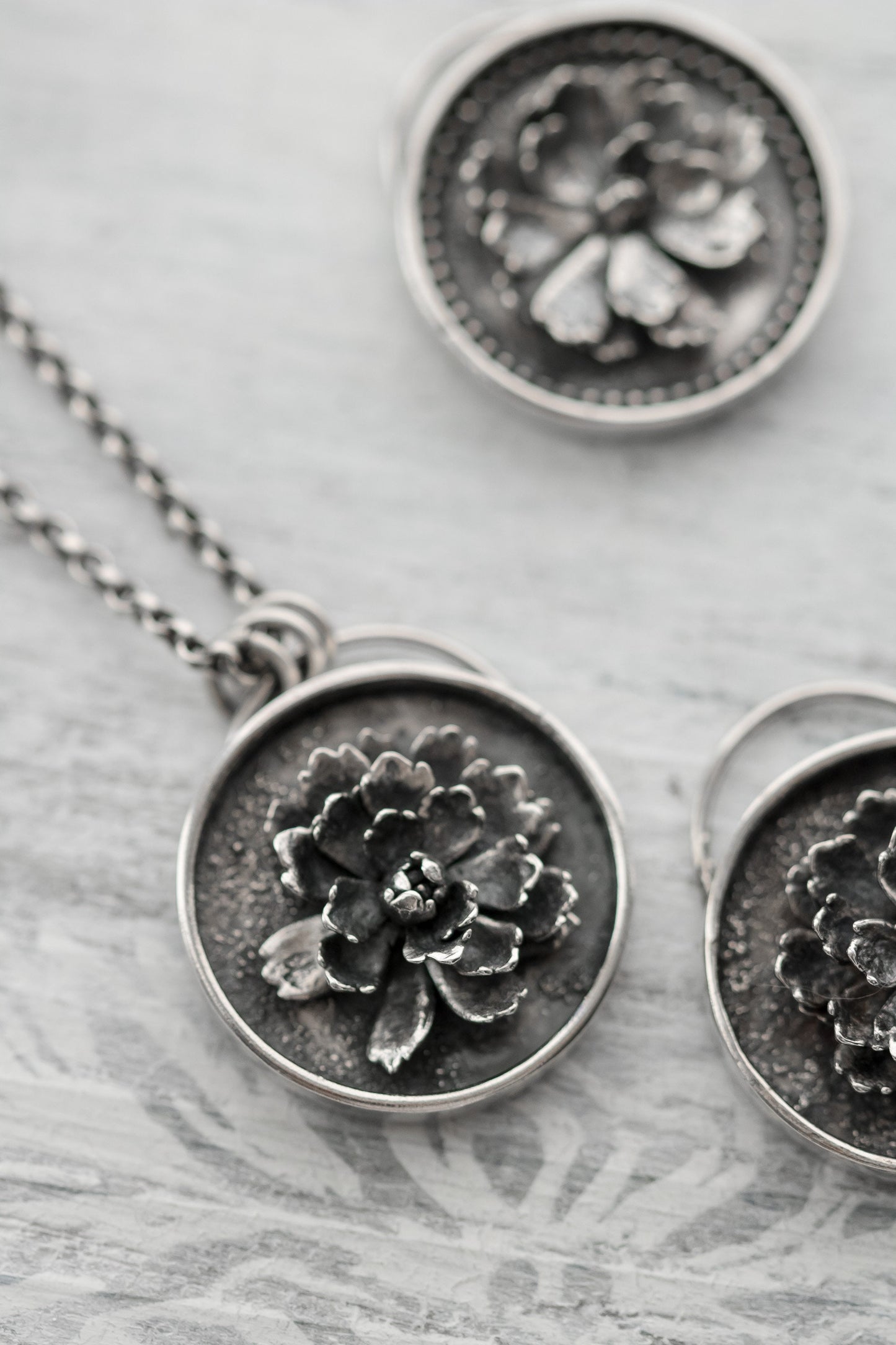 Succulent Shadow Box Necklaces • Real Succulent Jewelry • Botanical Necklace Silver - Botanical Jewelry Gift for Her • OOAk Floral Jewelry